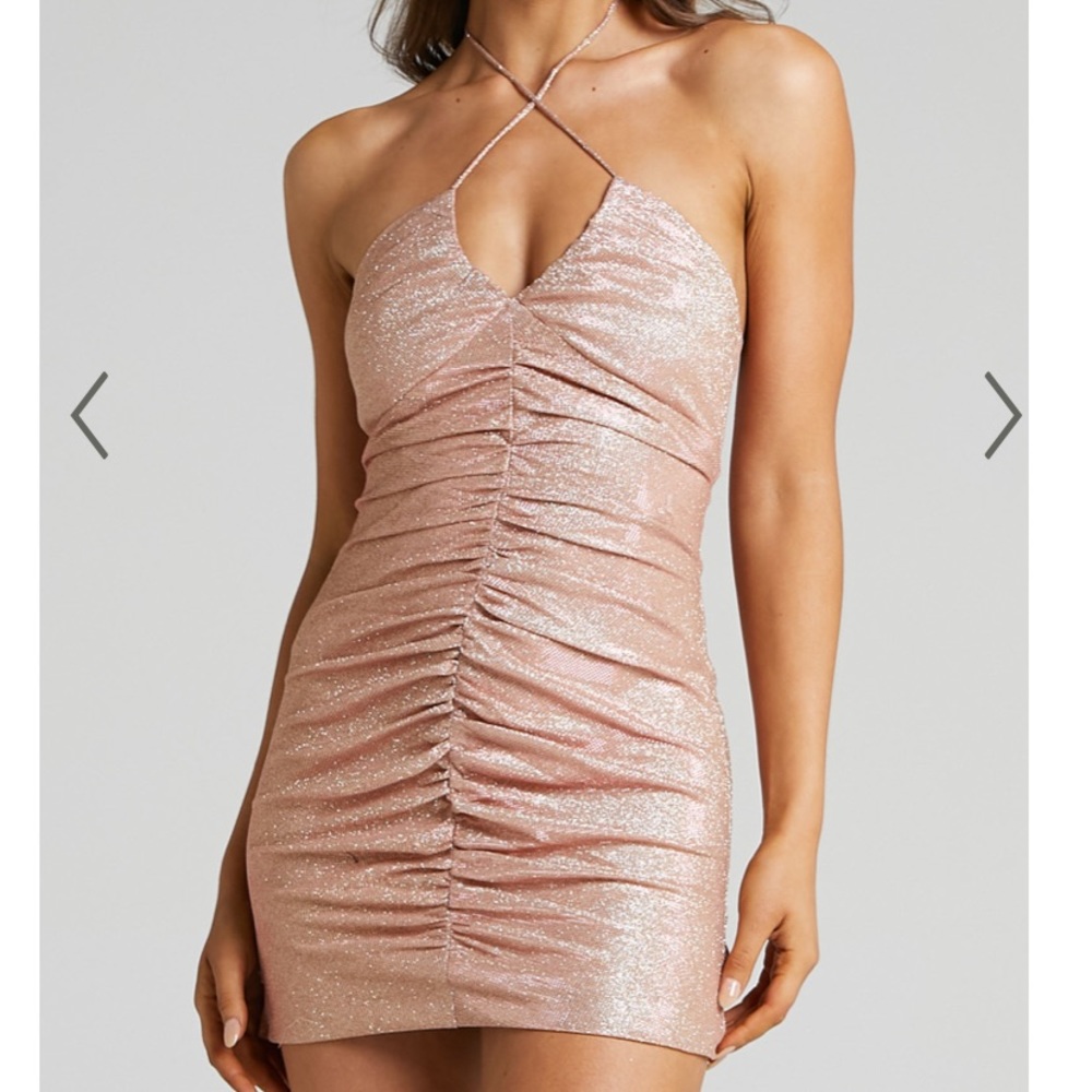 Pink showpo dress
